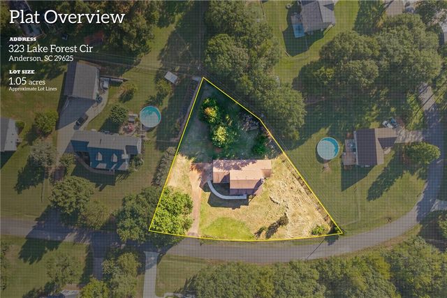 323 Lake Forest Circle, Anderson, SC 29625