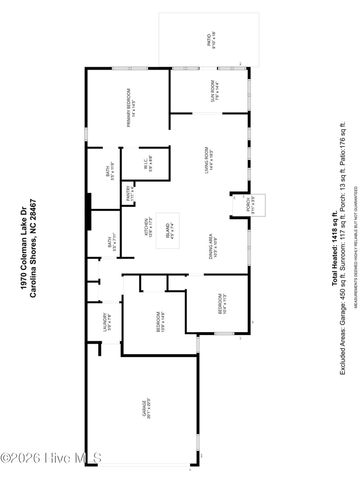 1970 Coleman Lake Drive, Calabash, NC 28467