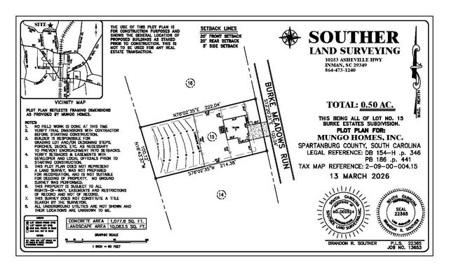 5063 Burke Meadows Run, Chesnee, SC 29323