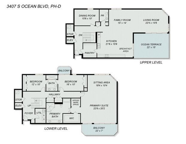 3407 S Ocean Boulevard PH D, Highland Beach, FL 33487