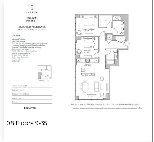164 N Peoria Street 2708, Chicago, IL 60607