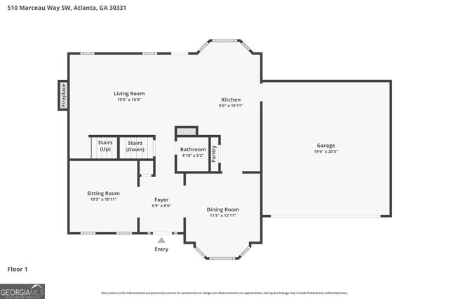 510 Marceau Way SW, Atlanta, GA 30331