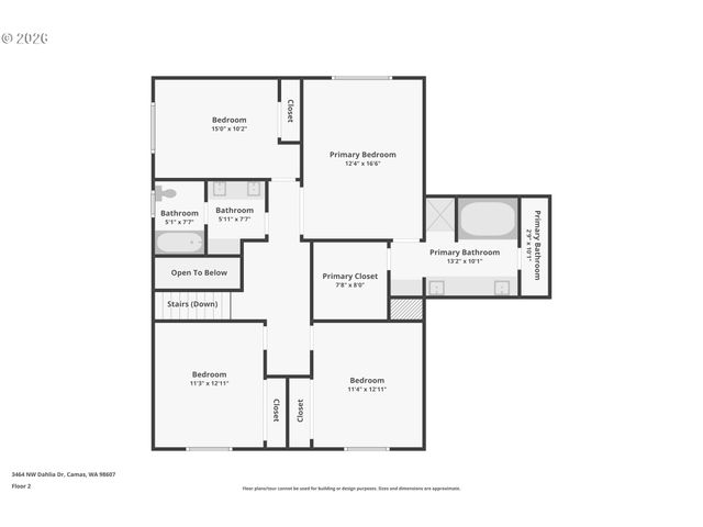 3464 Nw DAHLIA Dr, Camas, WA 98607