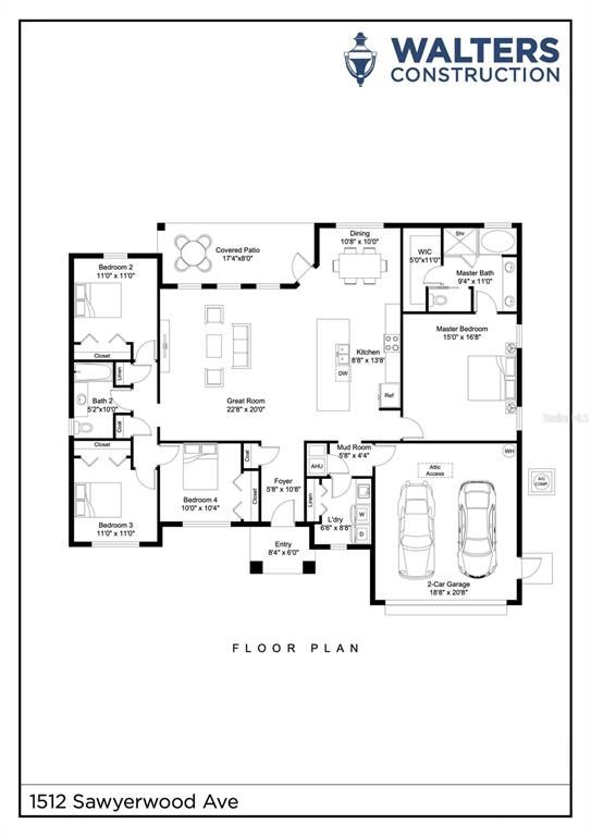 1512 SAWYERWOOD AVENUE, Orlando, FL 32809