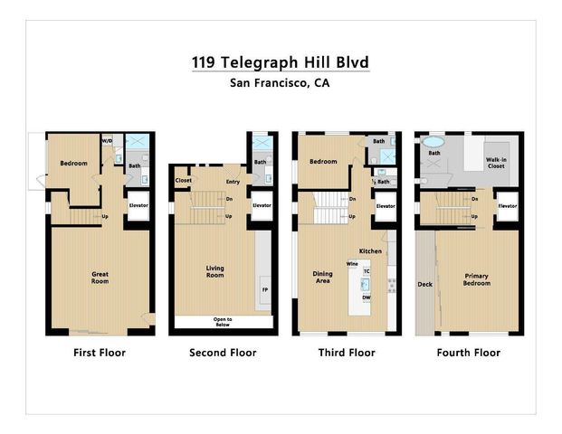 119 Telegraph Hill Boulevard, San Francisco, CA 94133