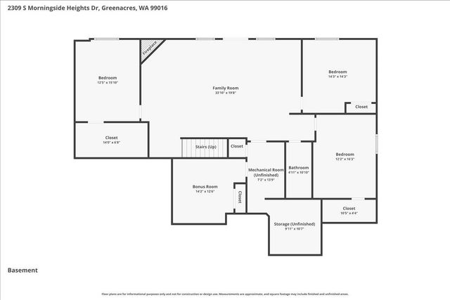2309 S Morningside Heights Dr, Greenacres, WA 99016
