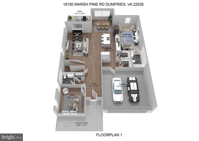 18150 MARSH PINE RD, Dumfries, VA 22026