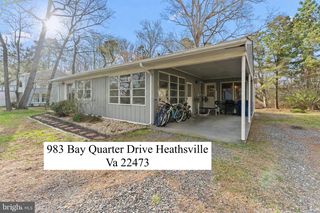 983 BAY QUARTER DRIVE, Heathsville, VA 22473