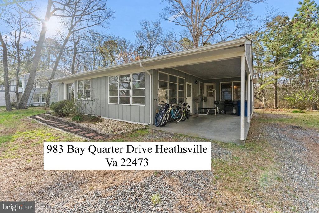 983 BAY QUARTER DRIVE, Heathsville, VA 22473