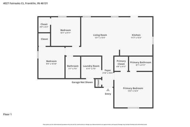 4027 Fairoaks Court, Franklin, IN 46131