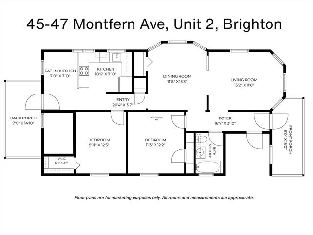 45-47 Montfern Ave 2, Boston, MA 02135