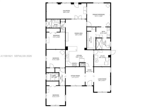 6350 NW 39th Terrace, Virginia Gardens, FL 33166
