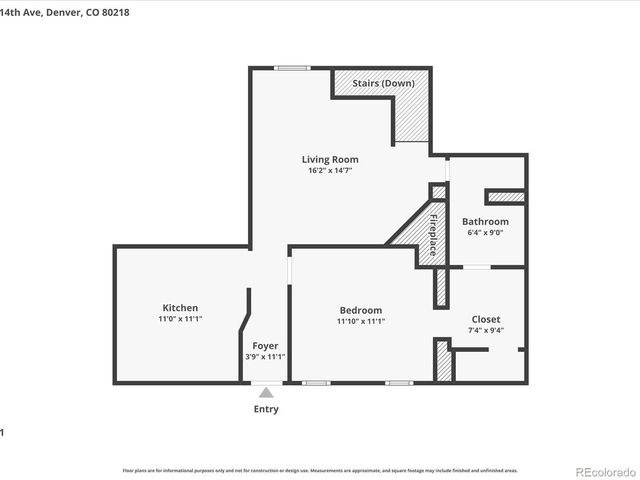 807 E 14th Ave 2, Denver, CO 80218