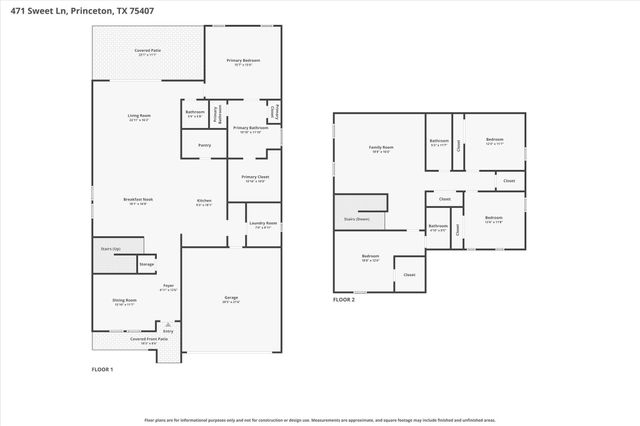 471 Sweet Lane, Princeton, TX 75407