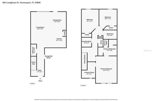 864 LONGBOAT DRIVE, Davenport, FL 33896