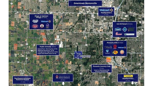 W Scoggins Road, Bentonville, AR 72713