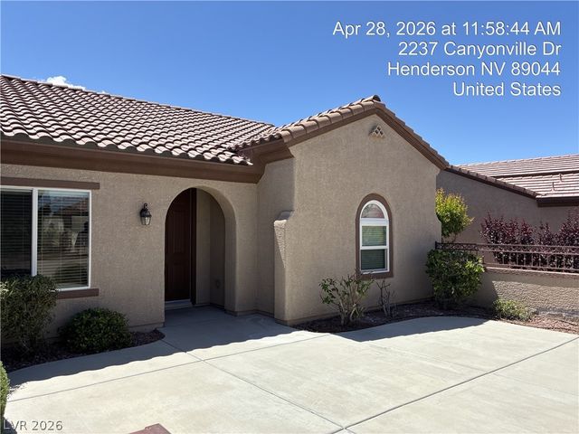 2237 Canyonville Drive, Henderson, NV 89044