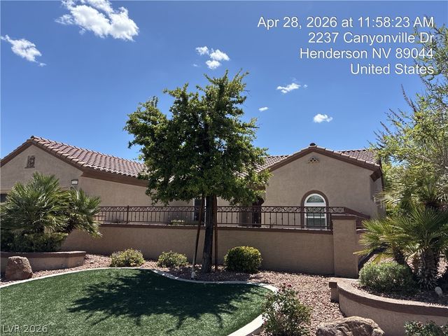 2237 Canyonville Drive, Henderson, NV 89044