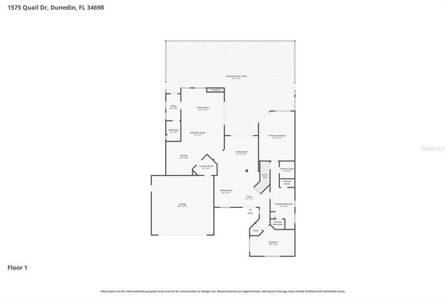 1575 QUAIL DRIVE, Dunedin, FL 34698