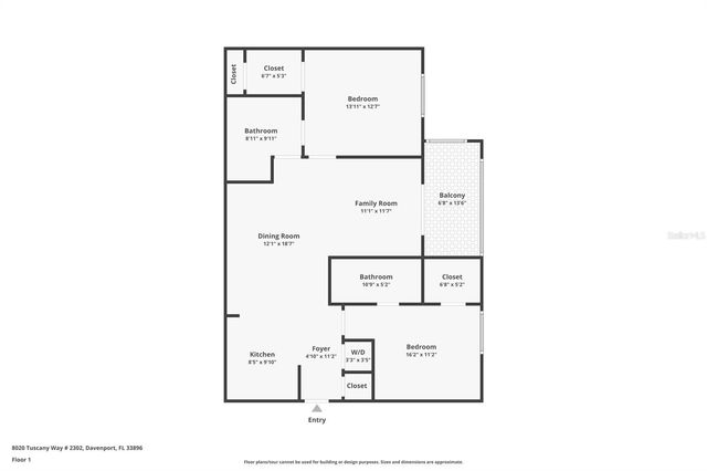 1370 TUSCAN TERRACE 2302, Davenport, FL 33896