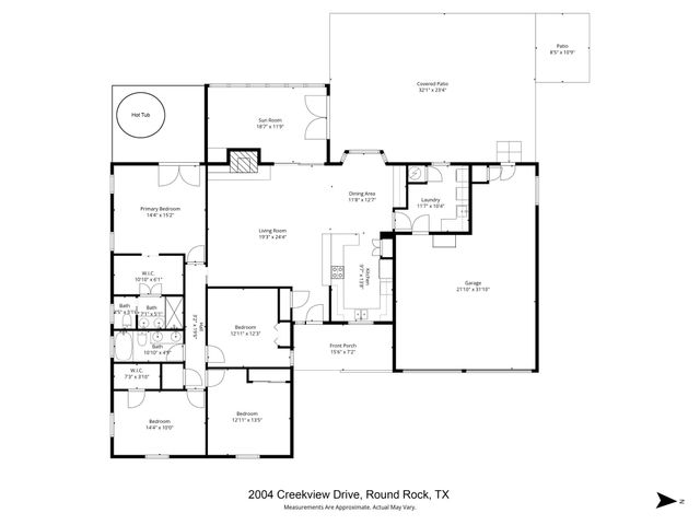 2004 Creekview DR, Round Rock, TX 78681