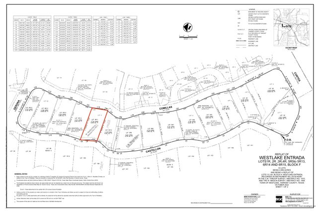 22 Castellon Drive, Westlake, TX 76262