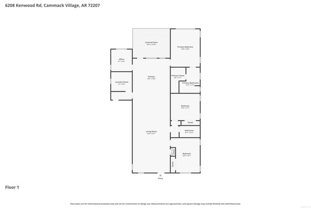 6208 Kenwood Rd, Cammack Village, AR 72207