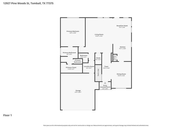 12927 Pine Woods Street, Tomball, TX 77375