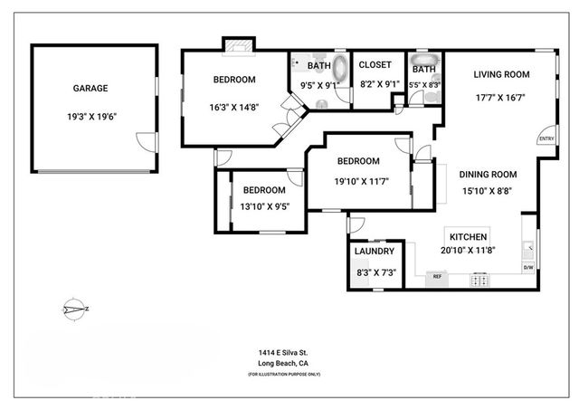 1414 E Silva, Long Beach, CA 90807