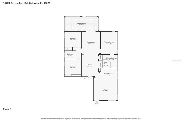 14224 RENSSELAER ROAD, Orlando, FL 32826