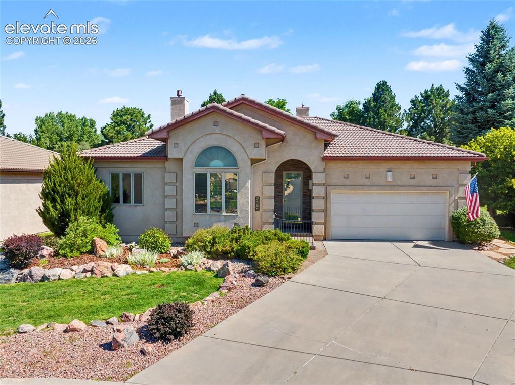 2868 Stonewall Heights, Colorado Springs, CO 80909 — exterior