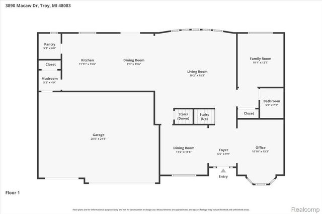 3890 Macaw Drive, Troy, MI 48083