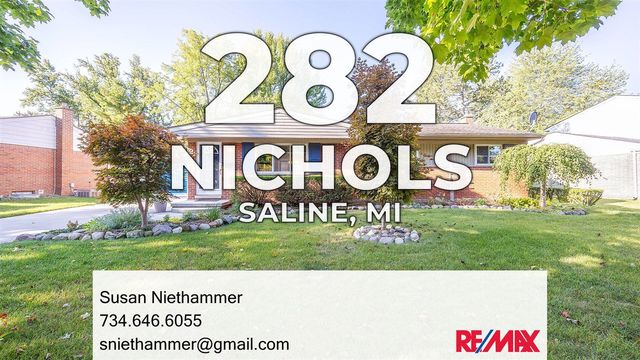 282 Nichols Drive, Saline, MI 48176