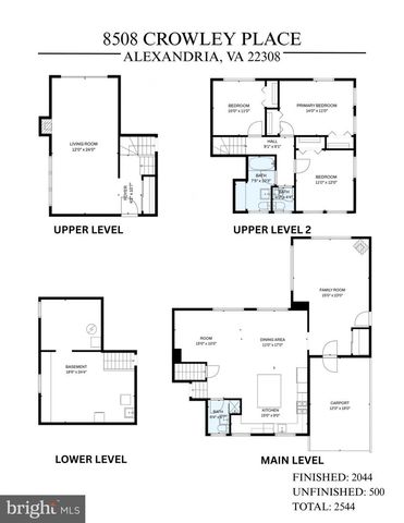 8508 CROWLEY PL, Alexandria, VA 22308