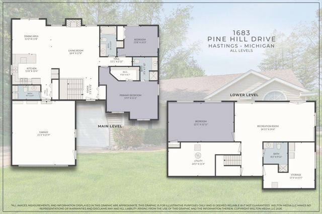 1683 Pinehill Drive, Rutland Twp, MI 49058