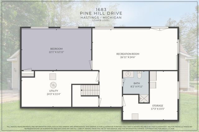 1683 Pinehill Drive, Rutland Twp, MI 49058