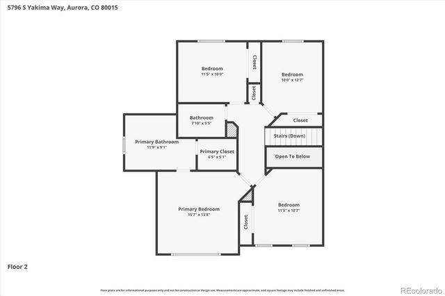 5796 S Yakima Way, Aurora, CO 80015