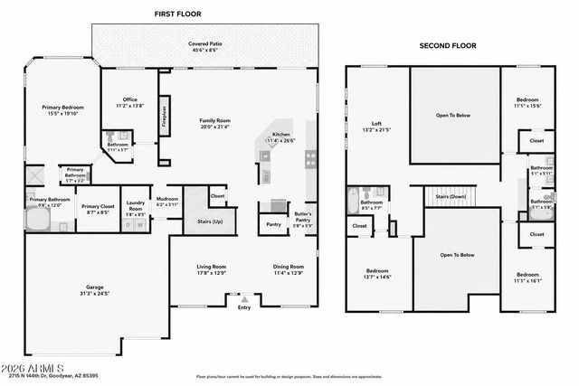 2715 N 144TH Drive, Goodyear, AZ 85395