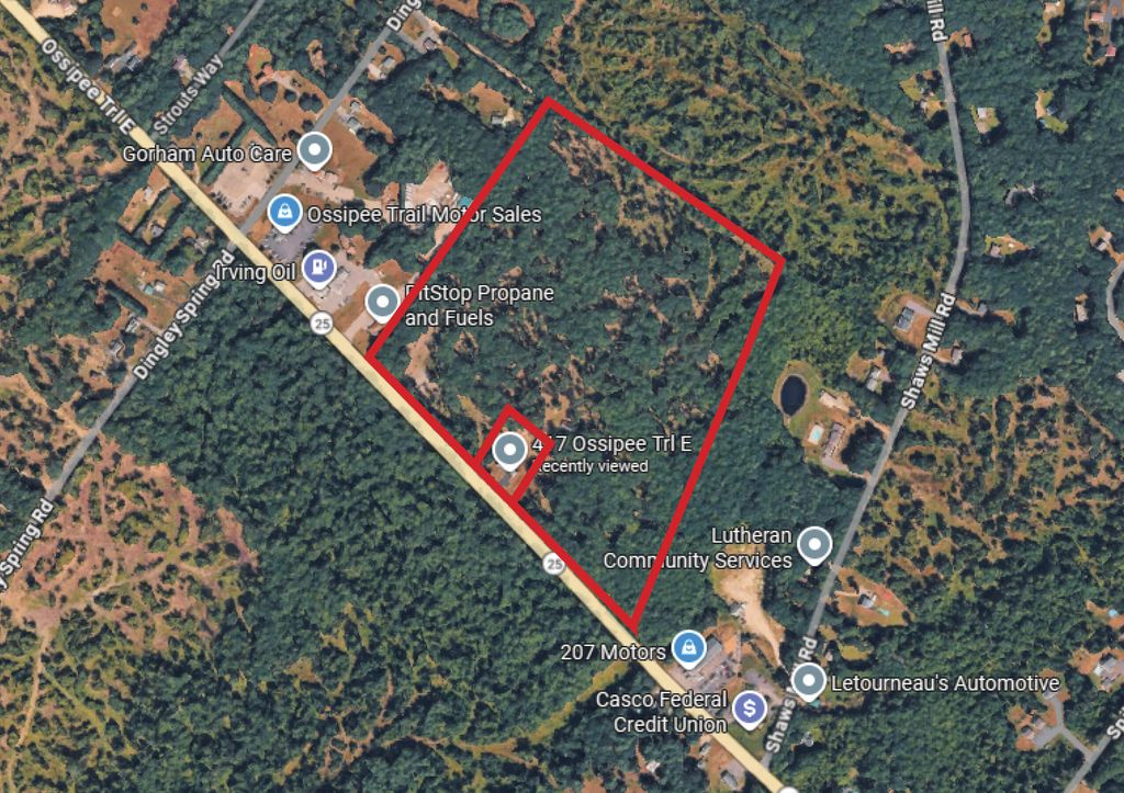 417 Ossipee Trail E, Gorham, ME 04038 — exterior