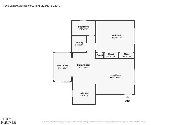 7019 Cedarhurst DR 2, Fort Myers, FL 33919