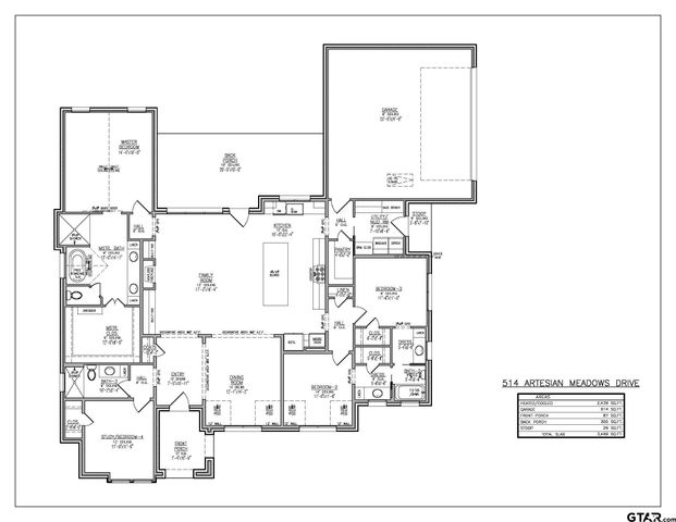 514 Artesian Meadows Drive, Bullard, TX 75757
