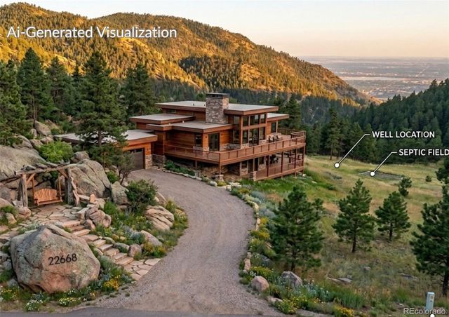 22668 Shawnee Road, Indian Hills, CO 80454