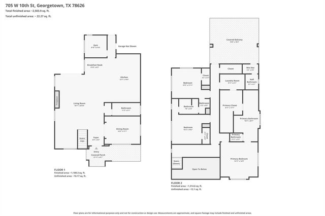 705 W 10th ST, Georgetown, TX 78626