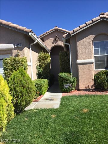 5538 Moncinna Street, Las Vegas, NV 89118