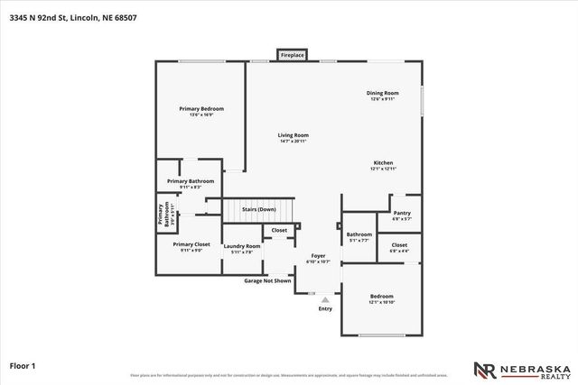 3345 N 92nd Street, Lincoln, NE 68507