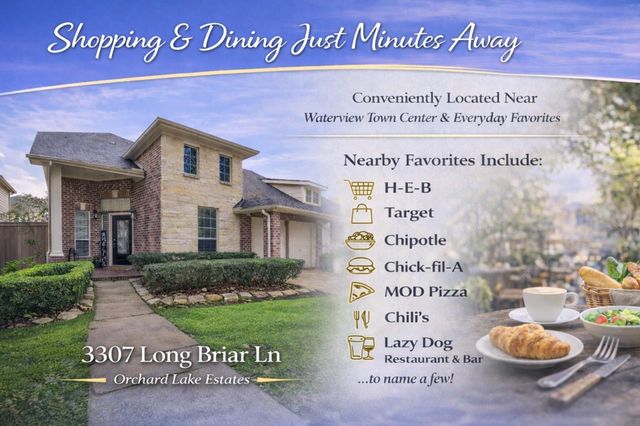 3307 Long Briar Lane, Sugar Land, TX 77498