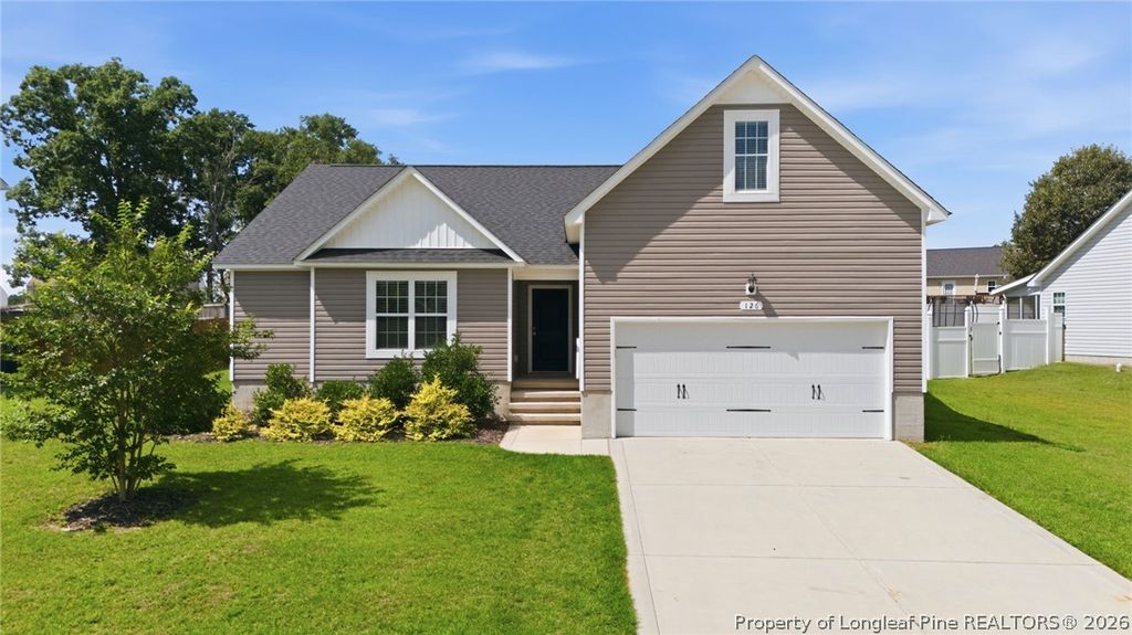 126 St James Way, Sanford, NC 27332 — exterior