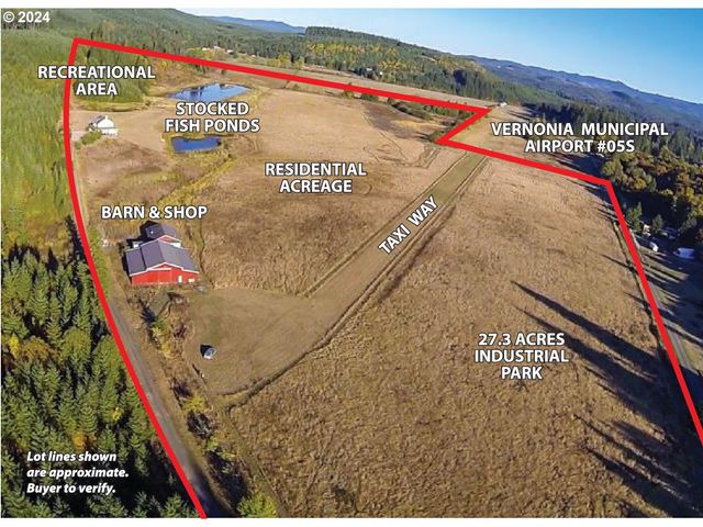 15165 AIRPORT Way, Vernonia, OR 97064