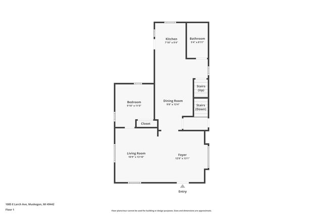 1085 E Larch Avenue, Muskegon, MI 49442