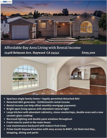25468 Belmont Ave, Hayward, CA 94542